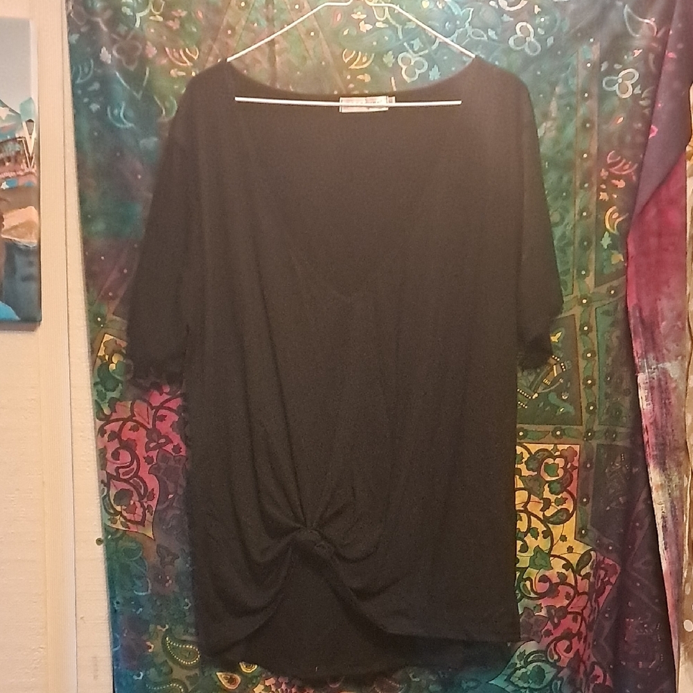 Elegant Black Women's Top